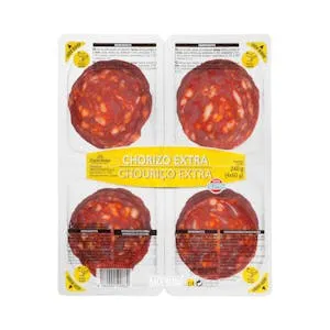 Chorizo extra Hacendado lonchas
