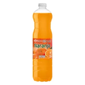 Refresco de naranja Hacendado sin gas